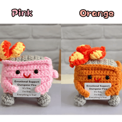 (🔥HOT SALE NOW 49% OFF) - Crochet Dumpster Raging Fire