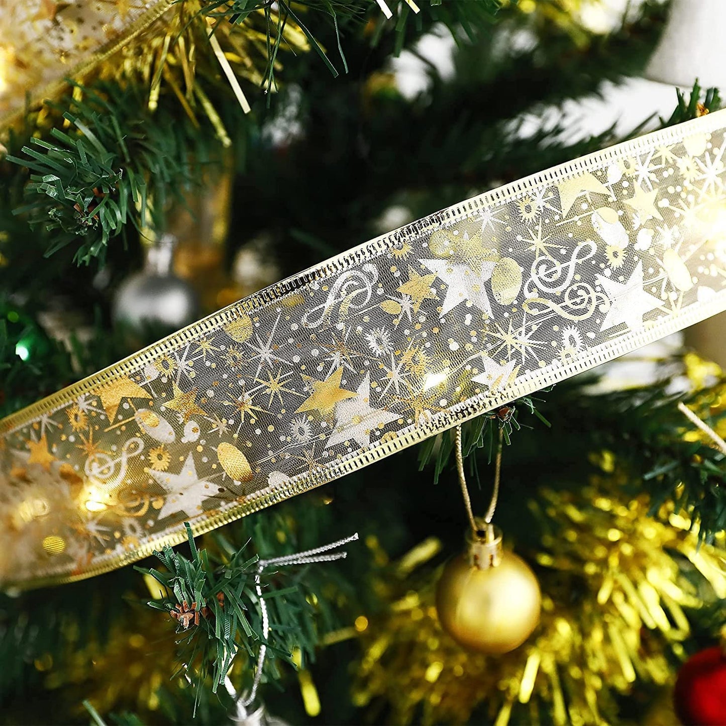 💥Hot Sale 49% Off💥Christmas Ribbon Fairy Lights