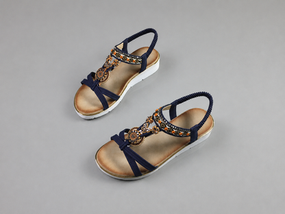 2026 Bohemian Ethnic Thick-Soled Sandals for Women