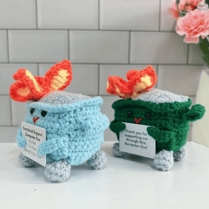 (🔥HOT SALE NOW 49% OFF) - Crochet Dumpster Raging Fire