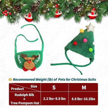 🎁Gift for Family Member 49% OFF🎄🎅Adorable Christmas Tree Pom-Pom Hat