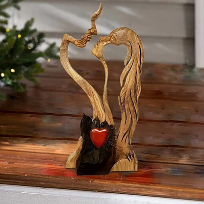 ⏰Last Day Special Sale 49% OFF💕Romantic Wooden Statues Of Loved Ones🎉