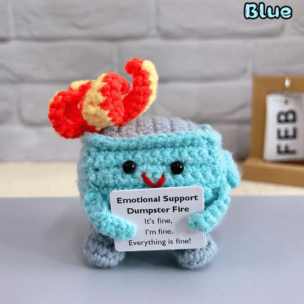 (🔥HOT SALE NOW 49% OFF) - Crochet Dumpster Raging Fire