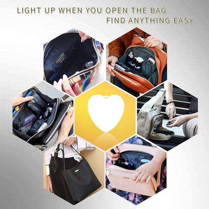 🔥LAST DAY 49% OFF💡❤️Heart Sensor LED Handbag Light