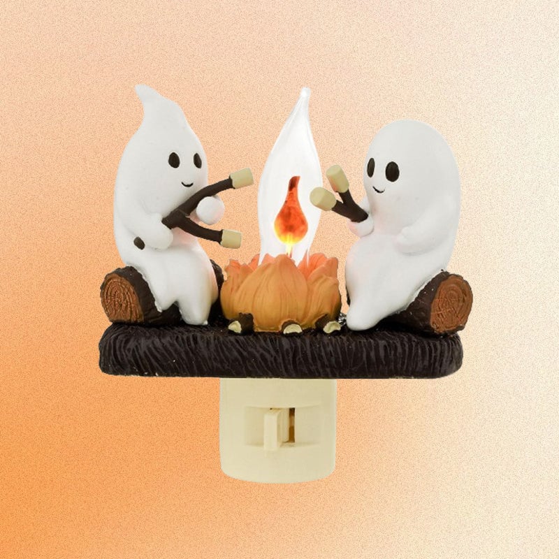 2025 Ghost Campfire Flickering Nightlight✨🔥👻