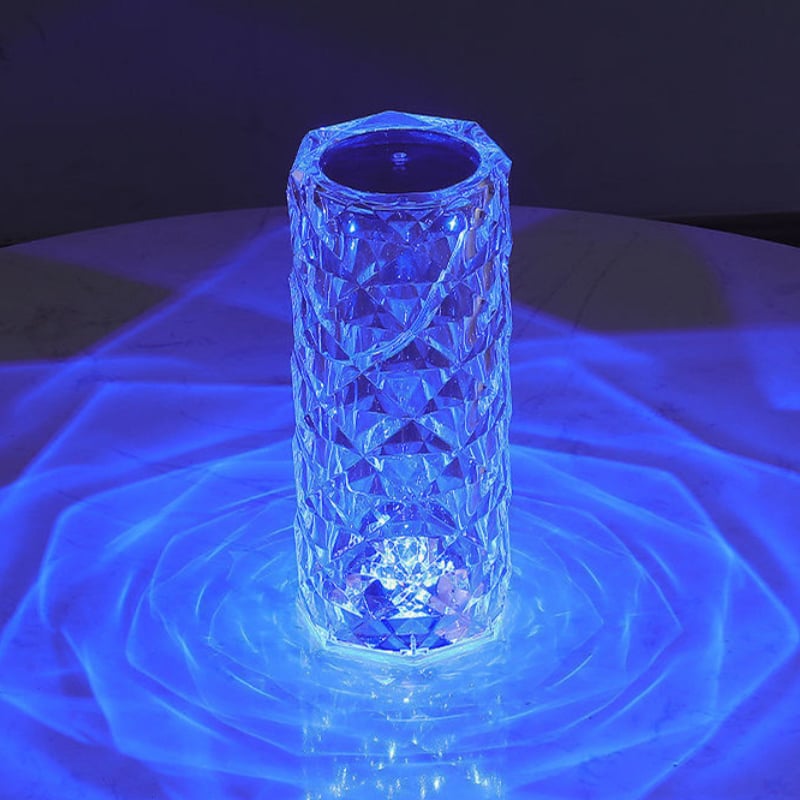 🔥Hot sale 49% off💡16 Colors Rose Rays Crystal Diamond Table Lamp🌹