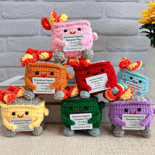 (🔥HOT SALE NOW 49% OFF) - Crochet Dumpster Raging Fire