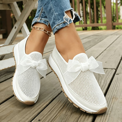 Women's Breathable Mesh Slip-On Lightweight Travel Shoes