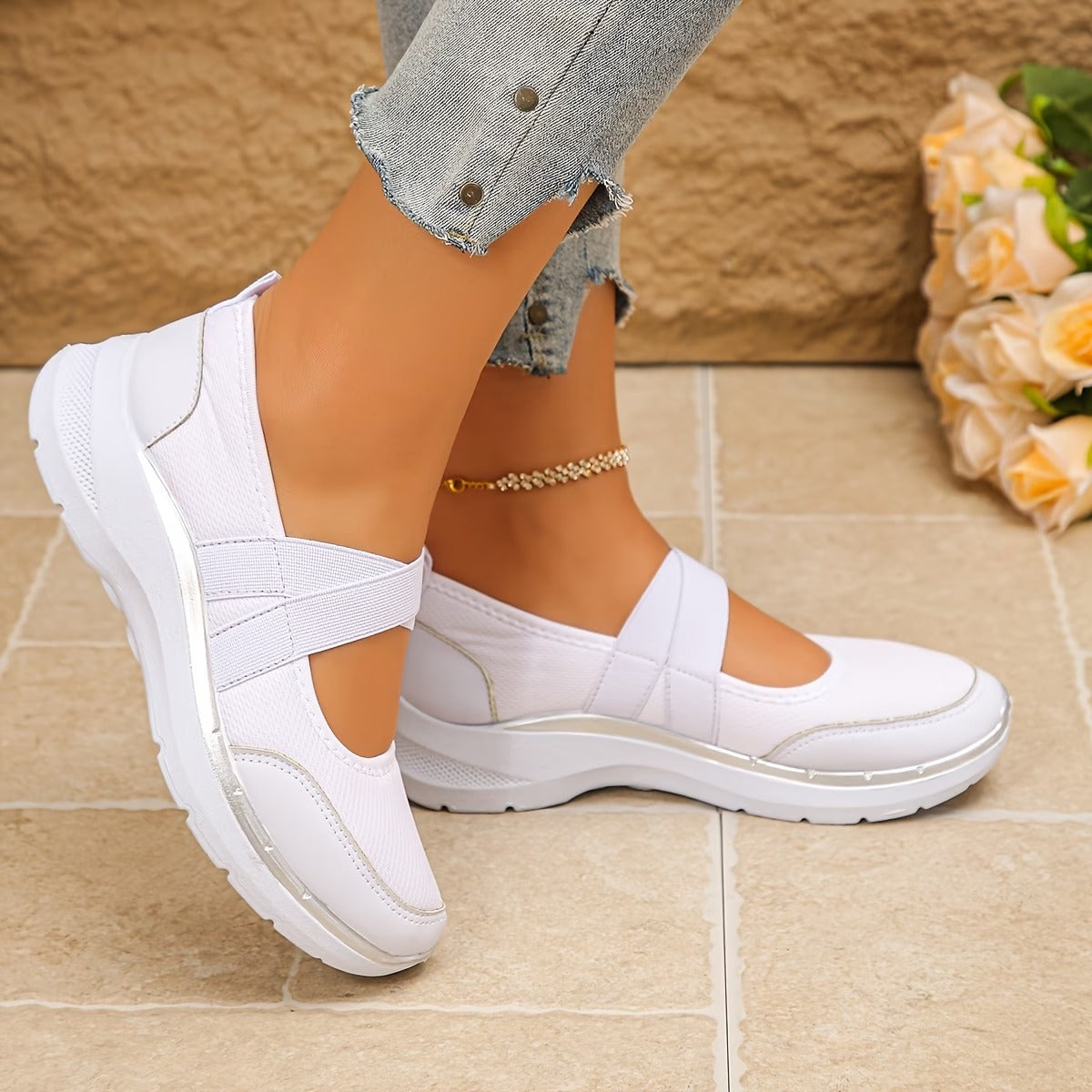 Women's Comfortable Wedge Sneakers